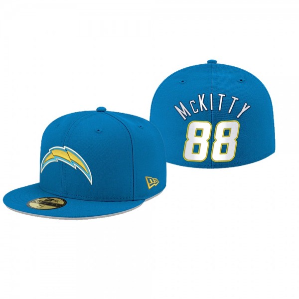 Los Angeles Chargers Tre' McKitty Powder Blue Omah...