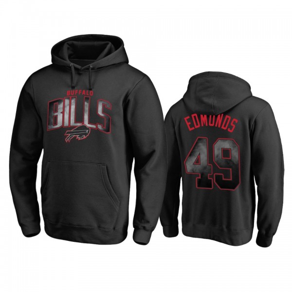 Tremaine Edmunds Buffalo Bills Black Arch Smoke Pu...