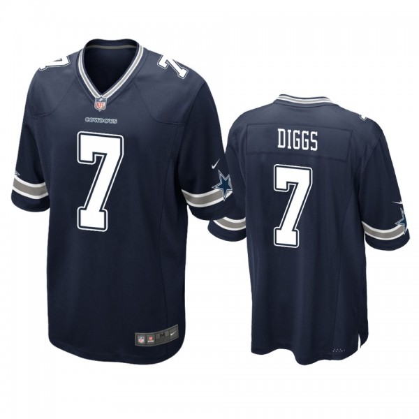 Dallas Cowboys Trevon Diggs Navy Game Jersey