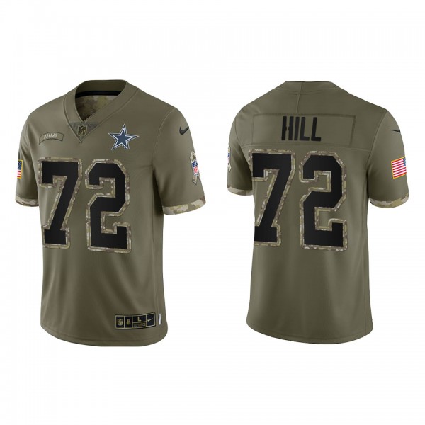 Trysten Hill Dallas Cowboys Olive 2022 Salute To S...