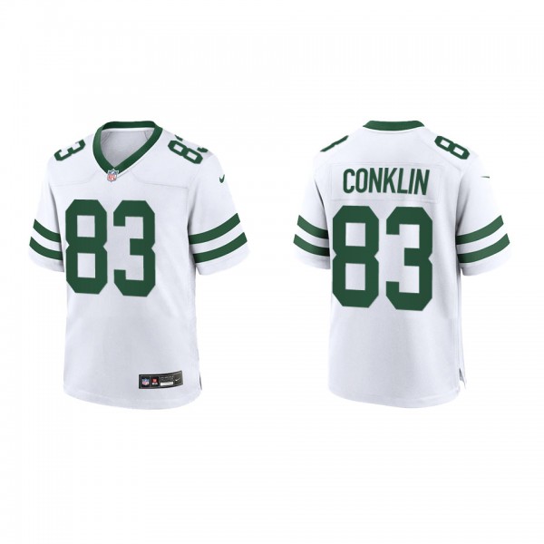 Tyler Conklin Youth New York Jets White Legacy Gam...