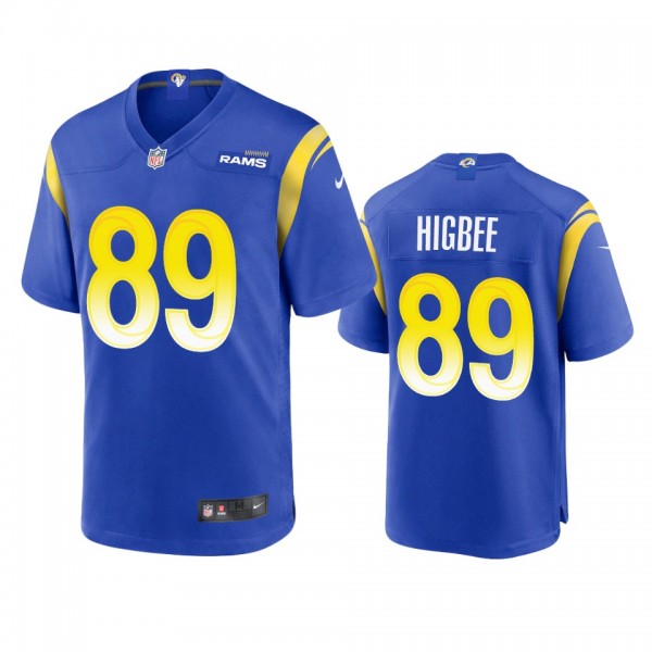 Los Angeles Rams Tyler Higbee Royal Game Jersey