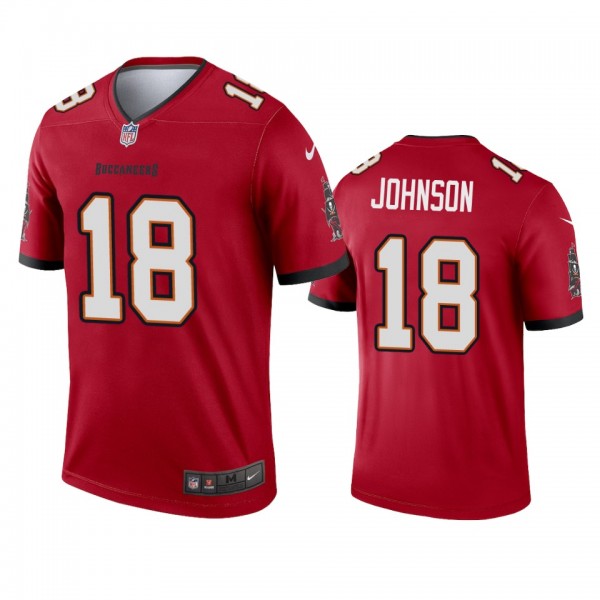 Tampa Bay Buccaneers Tyler Johnson Red Legend Jers...