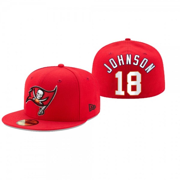 Tampa Bay Buccaneers Tyler Johnson Red Omaha 59FIF...