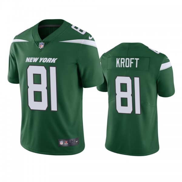 Tyler Kroft New York Jets Green Vapor Limited Jers...