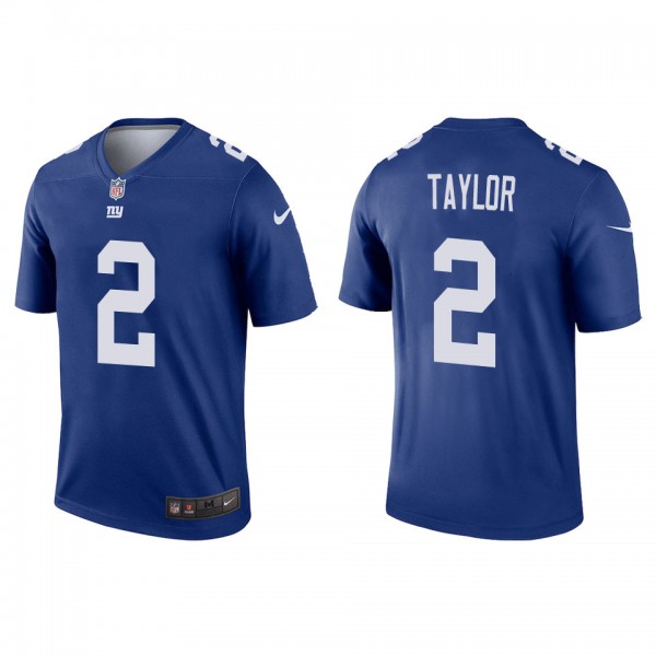 Men's New York Giants Tyrod Taylor Royal Legend Je...