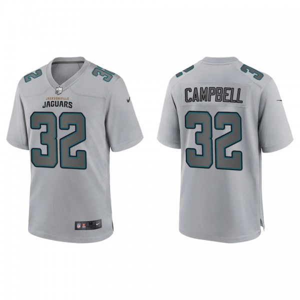 Tyson Campbell Jacksonville Jaguars Gray Atmosphere Fashion Game Jersey