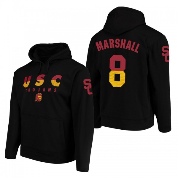 USC Trojans Iman Marshall #8 Black Wedge Performan...