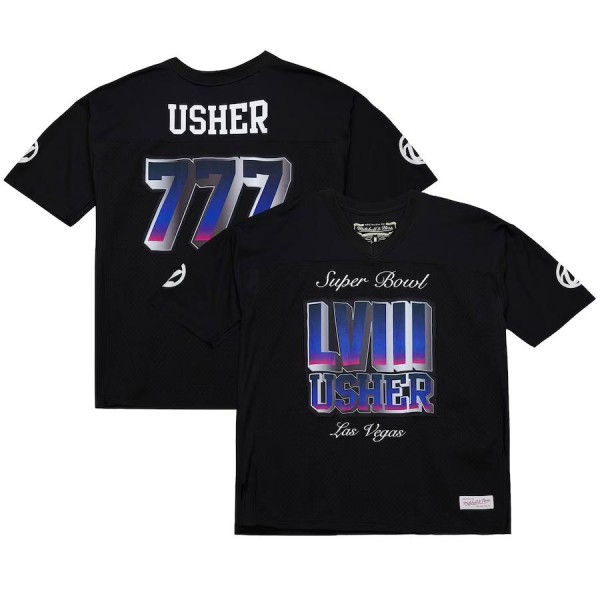 Unisex Usher Super Bowl LVIII Collection Mitchell ...