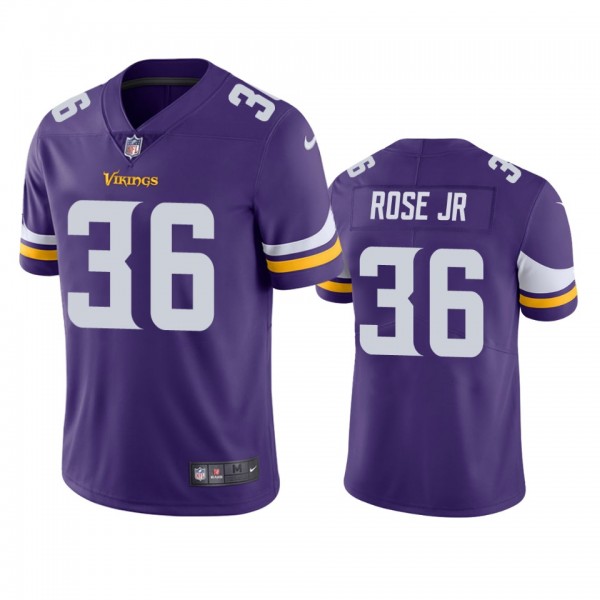 Minnesota Vikings A.J. Rose Jr. Purple Vapor Limit...