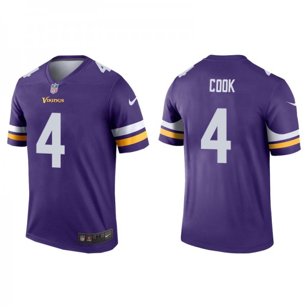 Men's Vikings Dalvin Cook Purple Legend Jersey