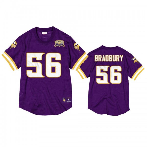 Minnesota Vikings Garrett Bradbury Purple Throwbac...