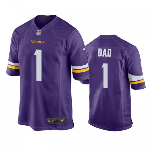 Minnesota Vikings Purple 2019 Father's Day #1 Dad ...