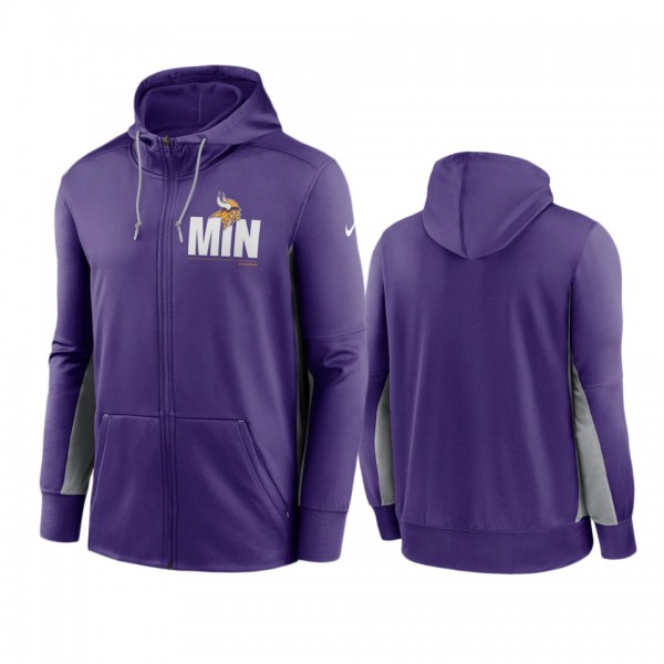 Minnesota Vikings Purple Gray Mascot Performance F...