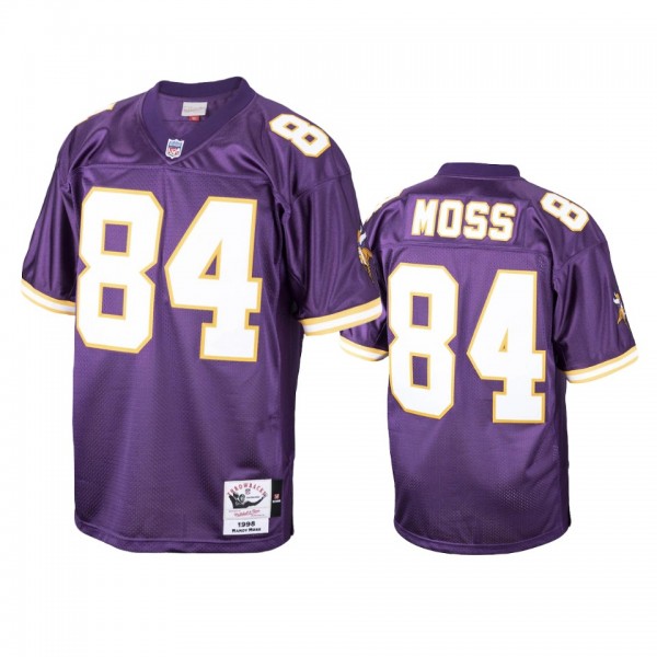 Minnesota Vikings Randy Moss Purple 1998 Legacy Re...