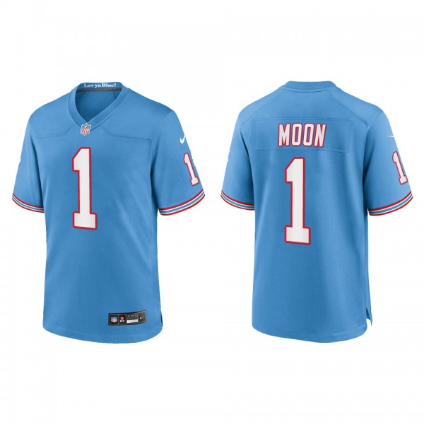 Warren Moon Youth Tennessee Titans Light Blue Oile...
