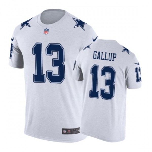 Dallas Cowboys #13 Michael Gallup Color Rush Nike ...