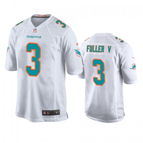 Miami Dolphins Will Fuller V White Game Jersey