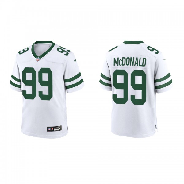 Will McDonald Youth New York Jets White Legacy Gam...