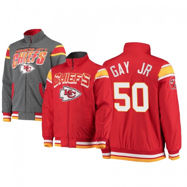 Kansas City Chiefs Willie Gay Jr. Red Charcoal Off...