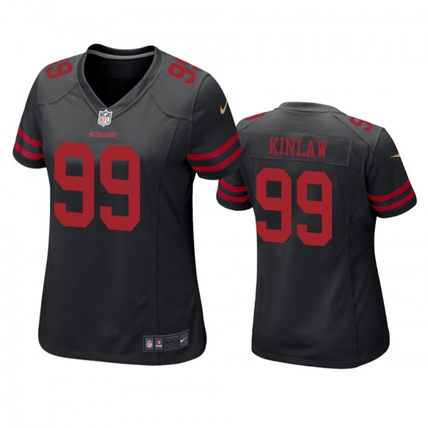 San Francisco 49ers Javon Kinlaw Black 2020 NFL Dr...