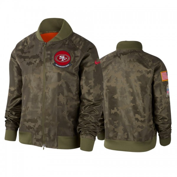 Women's San Francisco 49ers Olive 2019 Salute to S...