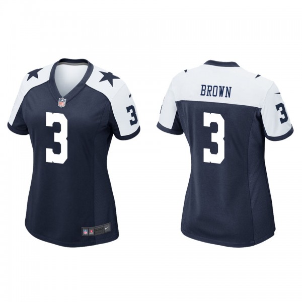Women's Dallas Cowboys Anthony Brown Navy Alternate Game Jersey