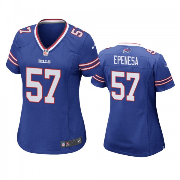 Buffalo Bills A.J. Epenesa Royal 2020 NFL Draft Ga...