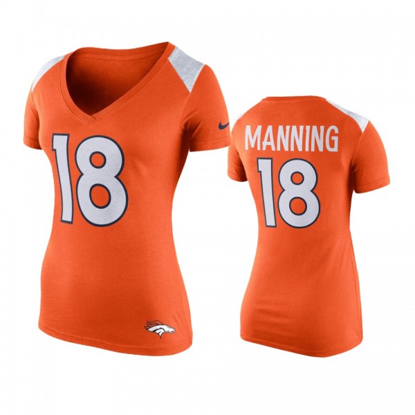 Denver Broncos Peyton Manning Orange Prime Retired...