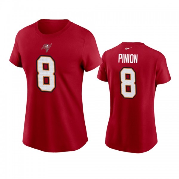 Women's Tampa Bay Buccaneers Bradley Pinion Red Na...