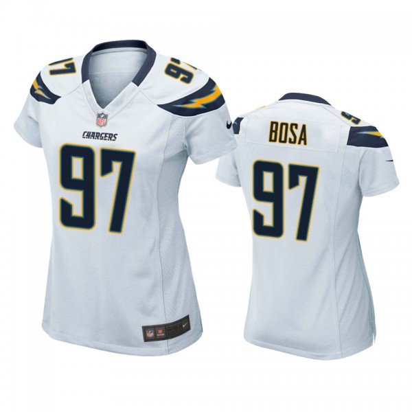 Los Angeles Chargers Joey Bosa White Game Jersey