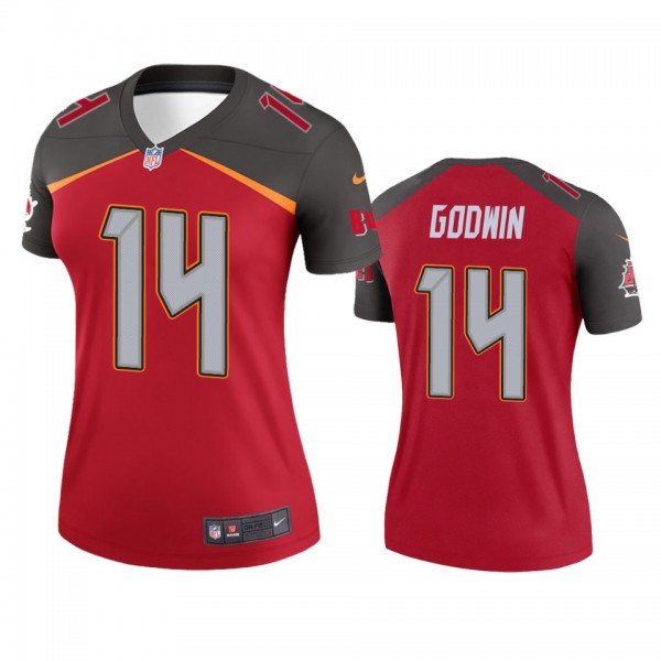 Tampa Bay Buccaneers Chris Godwin Red Legend Jerse...