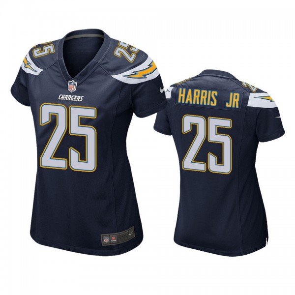 Los Angeles Chargers Chris Harris Jr Navy Game Jersey