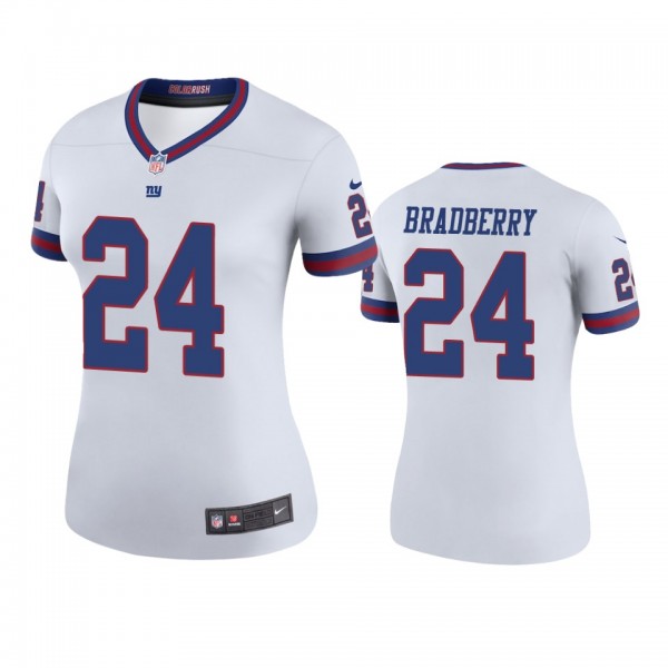 New York Giants James Bradberry White Color Rush L...