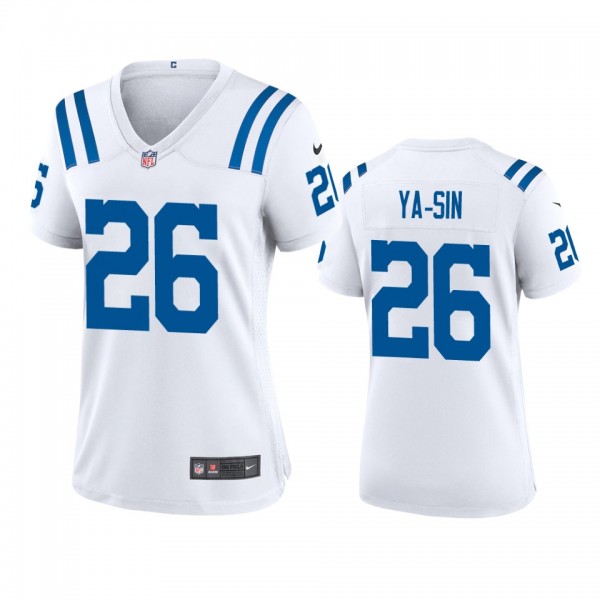 Women's Indianapolis Colts Rock Ya-Sin White 2020 ...