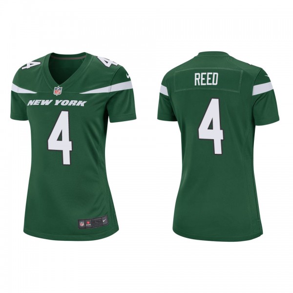 Women's New York Jets D.J. Reed Green Game Jersey