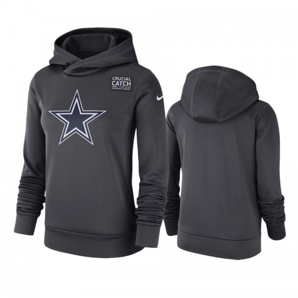 Women's Dallas Cowboys Anthracite Crucial Catch Ho...