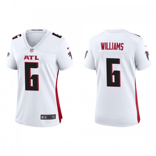 Women's Atlanta Falcons Damien Williams White Game...