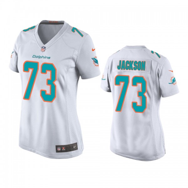 Miami Dolphins Austin Jackson White 2020 NFL Draft...