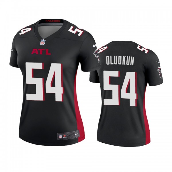 Atlanta Falcons Foyesade Oluokun Black 2020 Legend...