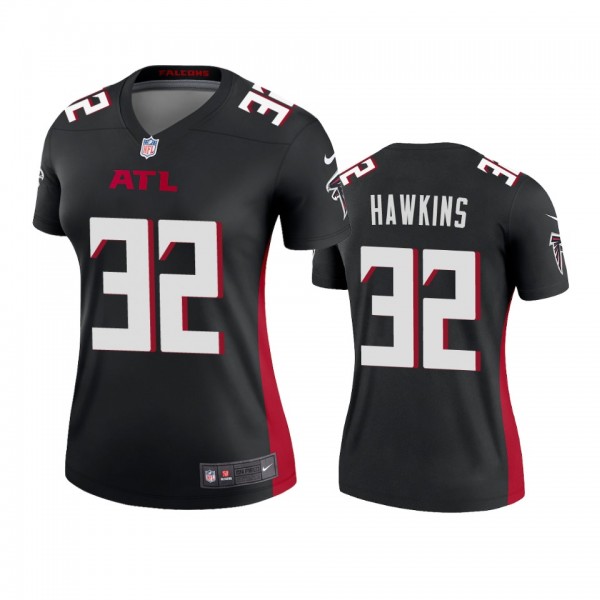 Atlanta Falcons Jaylinn Hawkins Black Legend Jerse...