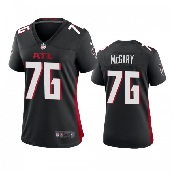 Women's Atlanta Falcons Kaleb McGary Black 2020 Ga...