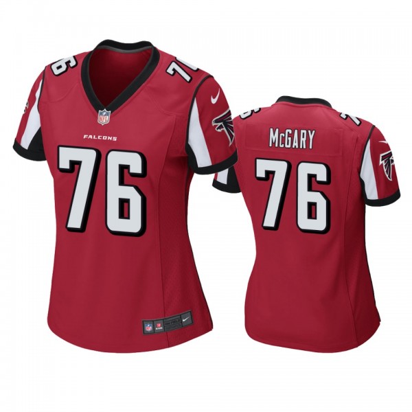 Atlanta Falcons Kaleb McGary Red 2019 NFL Draft Ga...