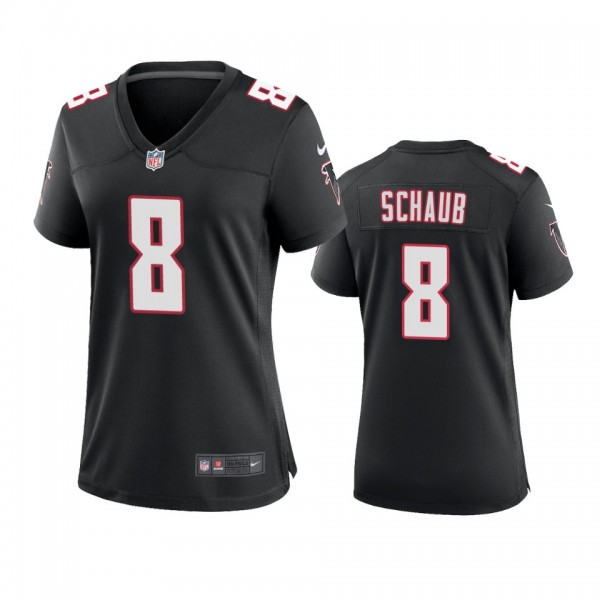Women's Atlanta Falcons Matt Schaub Black 2020 Thr...