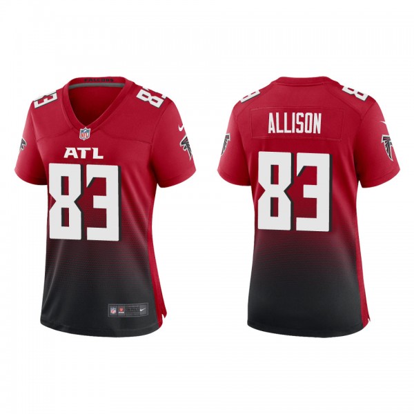 Women's Atlanta Falcons Geronimo Allison Red Alter...