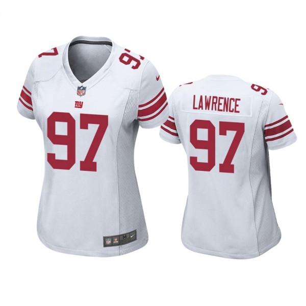 New York Giants Dexter Lawrence White 2019 NFL Dra...