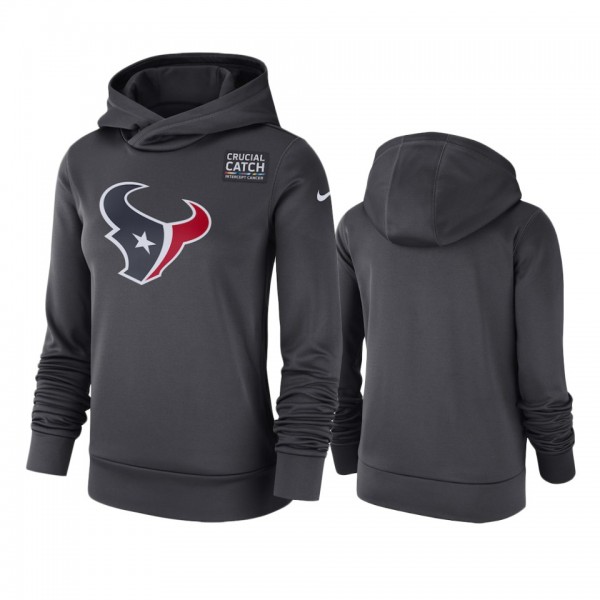 Women's Houston Texans Anthracite Crucial Catch Ho...