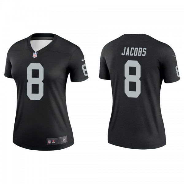 Women's Las Vegas Raiders Josh Jacobs Black Legend...