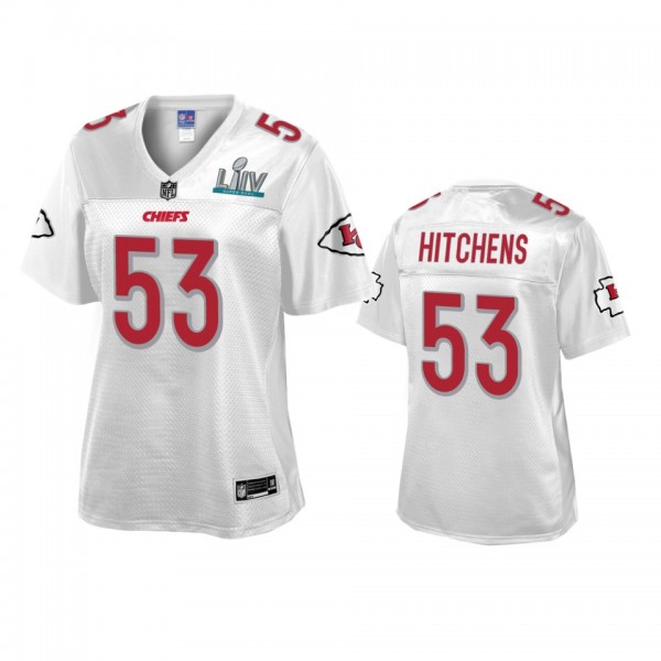 Women's Kansas City Chiefs Anthony Hitchens White ...