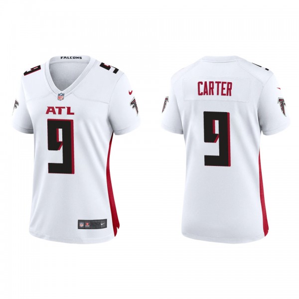 Women's Atlanta Falcons Lorenzo Carter White Game ...